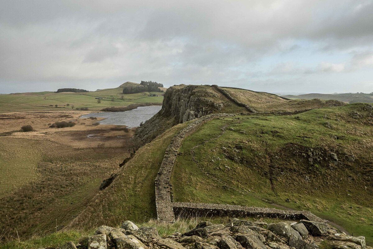3rd Cuddy's Cragg in winter by Duncan Burridge